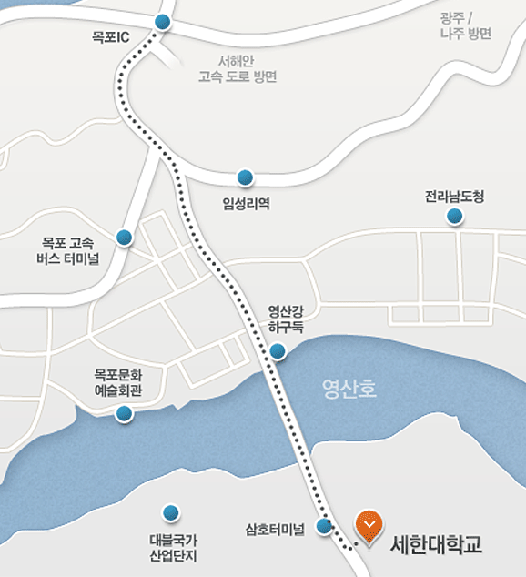 약도(목포IC)